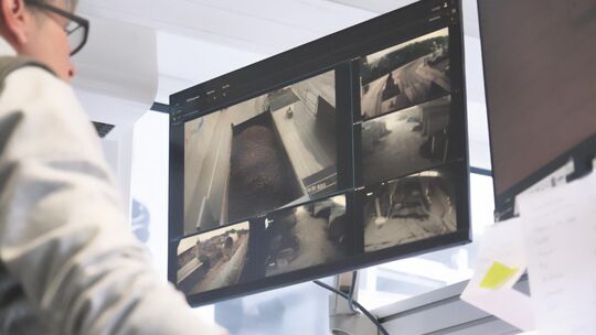 Das künstliche Auge analysiert wohl um 20 Prozent besser als das menschliche Auge, wie hoch die Sortenreinheit angelieferter Mat Das künstliche Auge analysiert wohl um 20 Prozent besser als das menschliche Auge, wie hoch die Sortenreinheit angelieferter Mat