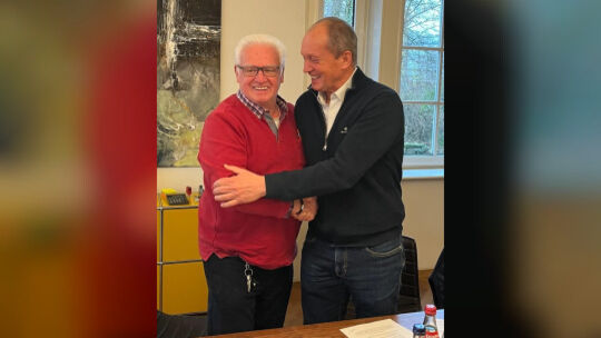 Arbeiten seit den 1980er-Jahren eng zusammen: Walter Feeß (l.) und Gerhard Ludwig. Foto: Feess Arbeiten seit den 1980er-Jahren eng zusammen: Walter Feeß (l.) und Gerhard Ludwig. Foto: Feess