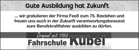 75 Jahre Feess