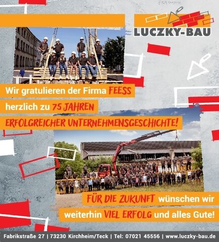 75 Jahre Fa. Feess
