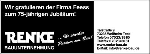 75 Jahre Fa. Feess