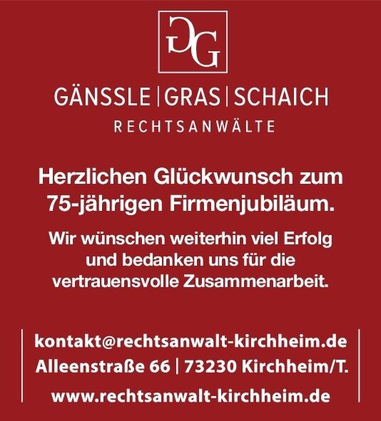 75 Jahre Fa. Feess