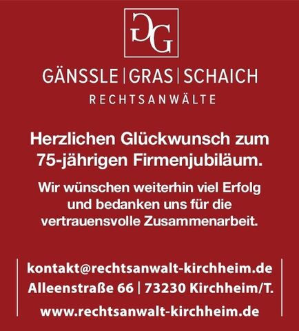 75 Jahre Fa. Feess