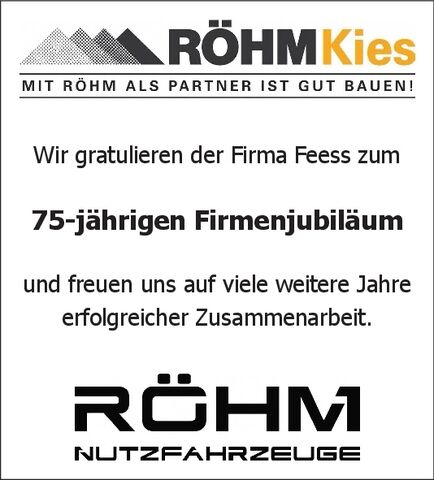 75 Jahre Fa. Feess