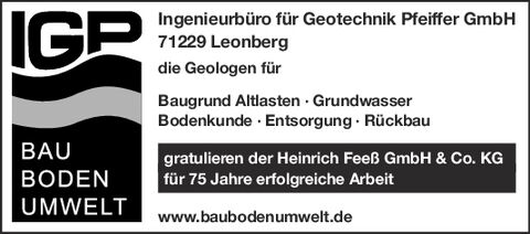 75 Jahre Feess