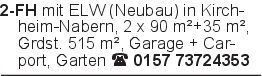 2-FH mit ELW (Neubau) in