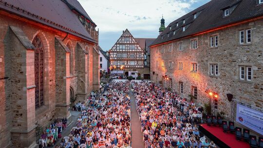 Der Freiluftkinosaal soll sich auch am Ersatzstandort mit einem so großen Publikum füllen wie am Martinskirchplatz. Foto: Carst Der Freiluftkinosaal soll sich auch am Ersatzstandort mit einem so großen Publikum füllen wie am Martinskirchplatz. Foto: Carst