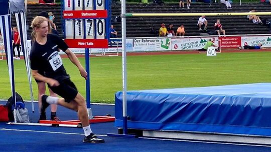 Sören Butter hat in Stuttgart 1,96 Meter geschafft. Foto: pr