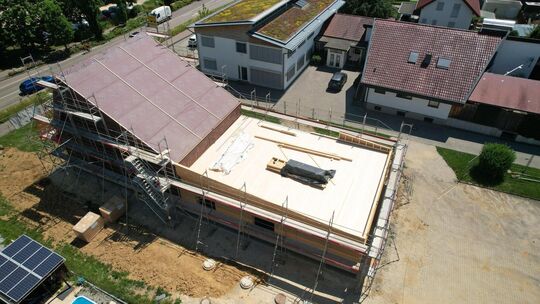 Der Bau ist schon weit fortgeschritten, aber noch nicht fertig. Foto: pr Der Bau ist schon weit fortgeschritten, aber noch nicht fertig. Foto: pr