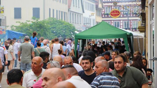 Das Haft- und Hokafescht lockt alljährlich unzählige Menschen in die Kirchheimer Innenstadt. Foto: Thomas Krytzner