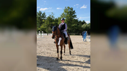 Francesca Küstermann überzeugte beim Juniorenturnier mit einem ersten und dritten Platz. Foto: pr