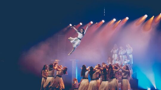 Das Showtanzteam aus Hochdorf hat eine tolle Leistung abgeliefert. Foto: pr