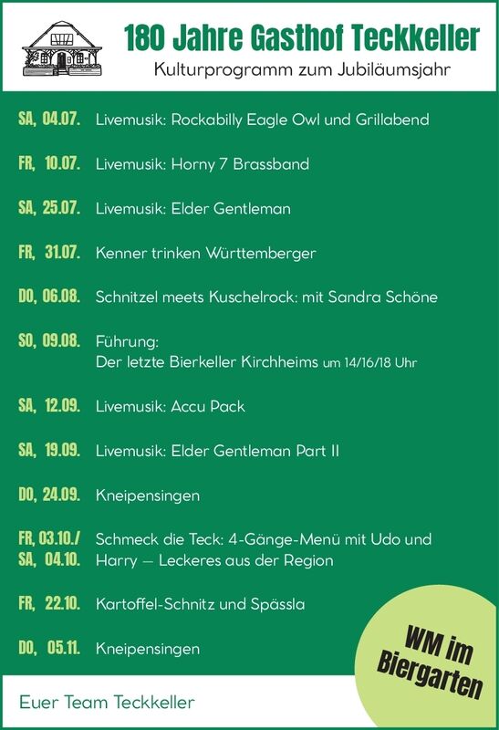 Kollektiv Teckkeller 180 Jahre