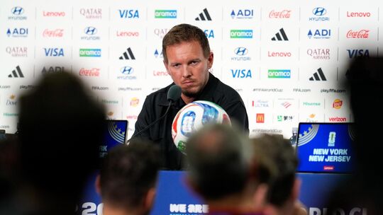 Nationaltrainer Julian Nagelsmann und sein Team treffen heute auf Paraguay. Foto: Eibner Nationaltrainer Julian Nagelsmann und sein Team treffen heute auf Paraguay. Foto: Eibner