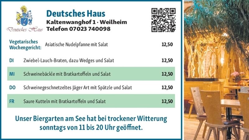 Mittagstisch