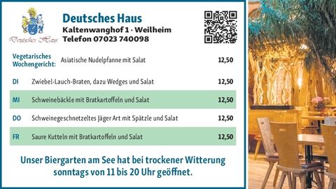 Mittagstisch