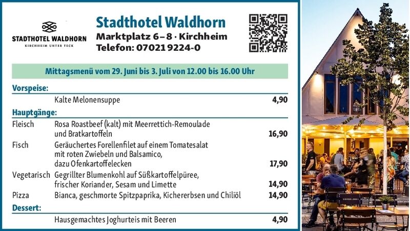 Mittagstisch