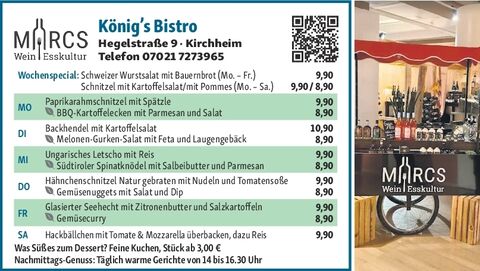 Mittagstisch