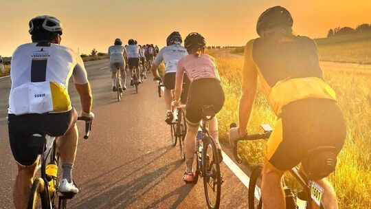 Ein wunderschöner Sonnenaufgang und tolle Ausblicke belohnten für manche Schinderei. Foto: Sandra Langguth Ein wunderschöner Sonnenaufgang und tolle Ausblicke belohnten für manche Schinderei. Foto: Sandra Langguth