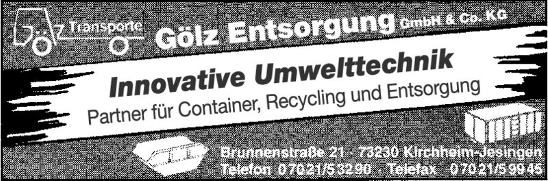Innovative Umwelttechnik