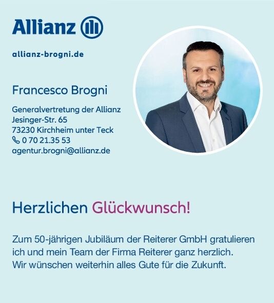50 Jahre Fa. Reiterer