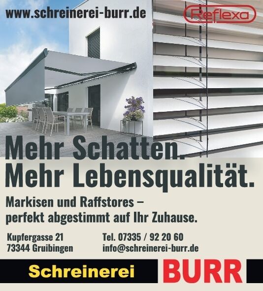 Mehr Schatten