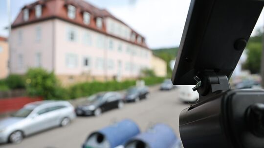 In Plochingen werden Müllcontainer an einem Standort schon jetzt mit Kameras überwacht. Foto: AWB In Plochingen werden Müllcontainer an einem Standort schon jetzt mit Kameras überwacht. Foto: AWB