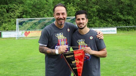 Antonio Potenza (links) und Michele Latte sind nicht mehr Trainer des AC Catania. Archivfoto: pr Antonio Potenza (links) und Michele Latte sind nicht mehr Trainer des AC Catania. Archivfoto: pr