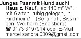 Junges Paar mit Hund such