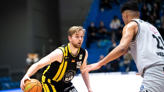Till Pape spielte von 2019 bis 2022 für die Kirchheim Knights. Archivfoto Till Pape spielte von 2019 bis 2022 für die Kirchheim Knights. Archivfoto