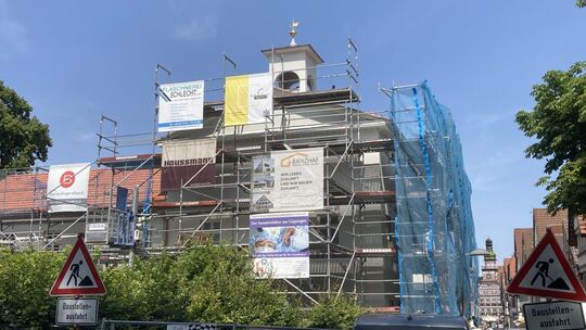 Läuft alles nach Plan, könnte die Gastronomie im Kirchheimer Wachthaus in etwas mehr als acht Wochen wieder anlaufen. Foto: An