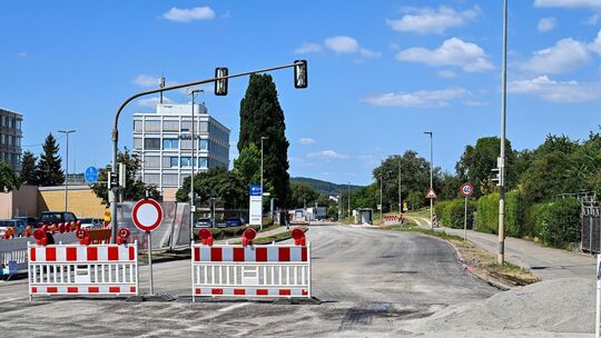 Aktuell gilt die Sperrung zwischen Nabern und Dettingen noch. Foto: Markus Brändli Aktuell gilt die Sperrung zwischen Nabern und Dettingen noch. Foto: Markus Brändli