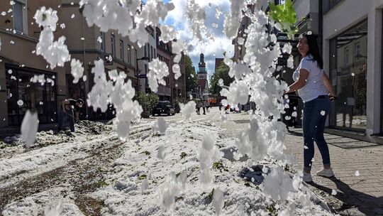 Extremwetter und seine Folgen nehmen zu – spürbar auch in Kirchheim. Foto: Jörg Bächle Extremwetter und seine Folgen nehmen zu – spürbar auch in Kirchheim. Foto: Jörg Bächle