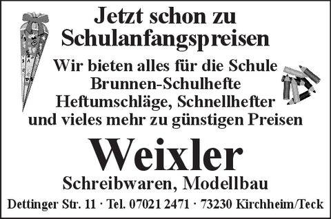 Schulhefte
