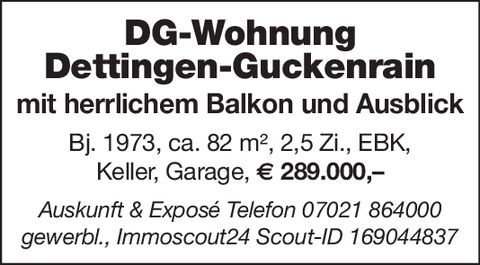DG Wohnung Guckenrain