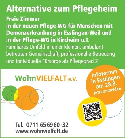 Alternative zum Pflegeheim