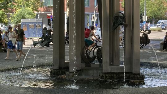 Wenn alle Brünnlein fließen: Die Stadt Kirchheim arbeitet daran, die Brunnen trotz defekter Pumpen oder Entkalkungsanlagen zeitn