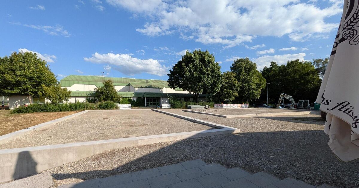 Jesinger Padel-Anlage auf der Zielgeraden