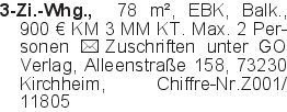 3-Zi.-Whg., 78 m², EBK, B