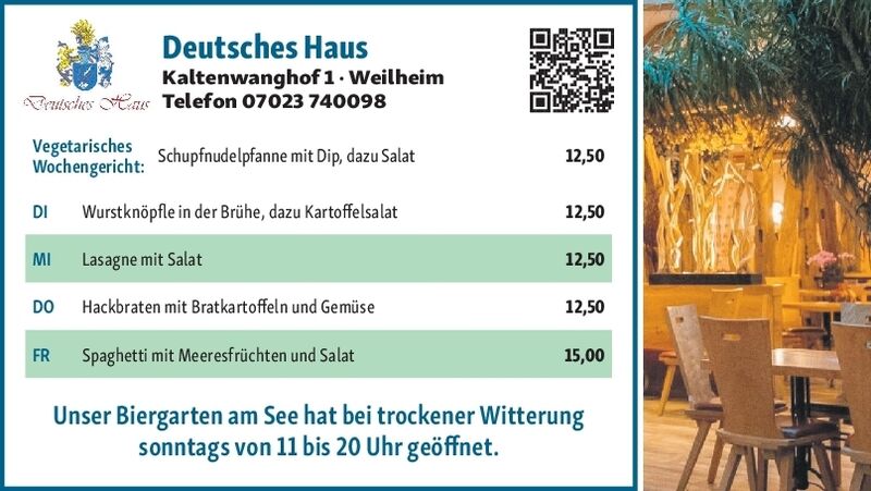 Mittagstisch Mittagstisch