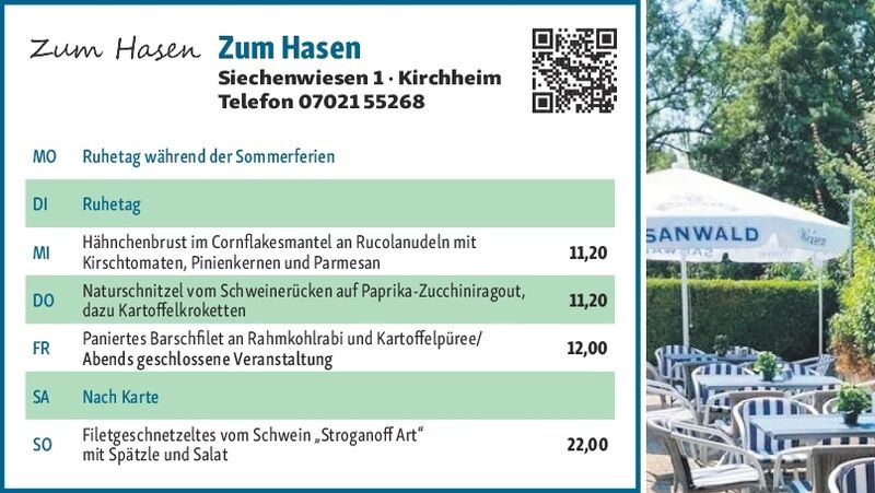 Mittagstisch Mittagstisch