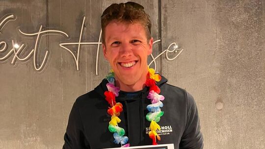Happy übers Hawaii-Ticket: Louis-Victor Schäfer Foto: pr
