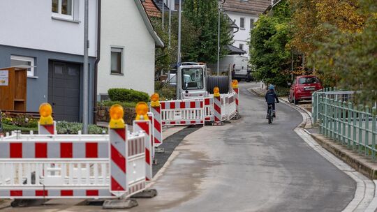 Die Sanierung der Ortsdurchfahrt hat rund drei Jahre gedauert.  Archivfoto: Carsten Riedel