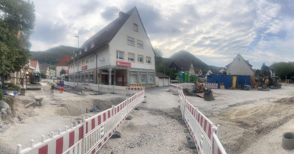 The center of Oberlenningen is changing rapidly.