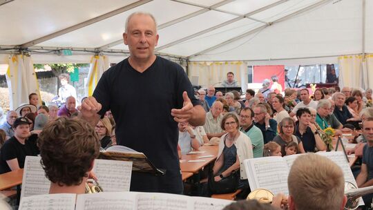 Rainer Däschler liebt die Musik und schätzt die Gemeinschaft.