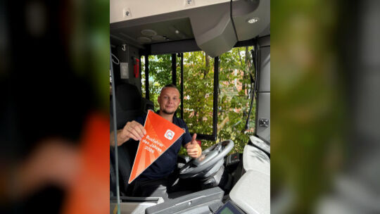 Alexander Ziaja ist der Busfahrer des Jahres im Kreis Esslingen.