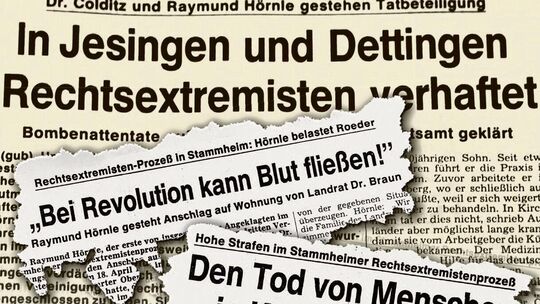 Die Vorgänge im Frühjahr 1980 beherrschten die Schlagzeilen in der lokalen und überregionalen Presse. Fotomontage: David Hofmann