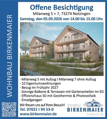 Offene Besichtigung -Notzingen-