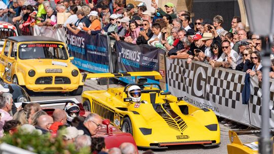 Historischen Motorsport und Rennatmosphäre gibt es am Sonntag beim Bergpreis Schwäbische Alb in Neuffen zu erleben. Archivfoto: