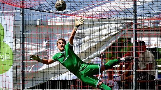 Auf ihm ruhen die Hoffnungen im Tor des VfL: Elias Beer könnte am Sonntag gegen Aufsteiger KSG Eislingen zwischen den Kirchheime